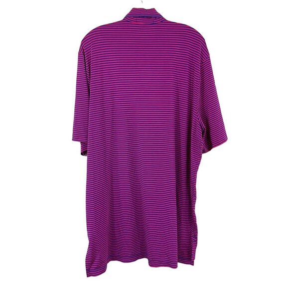 RLX Ralph Lauren Striped Performance Polo Shirt Golf Men's Size XXL - Picture 3 of 8